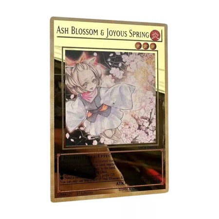 Yugioh cartões de metal dourado yu-gi-oh liga coleção cartão olhos azuis escuro magial obelisco slifer ra crianças presente de aniversário de natal