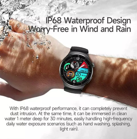 2026 novo relógio inteligente masculino feminino exame micro-físico ecg + ppg oxigênio no sangue ácido úrico pressão arterial safira smartwatch masculino