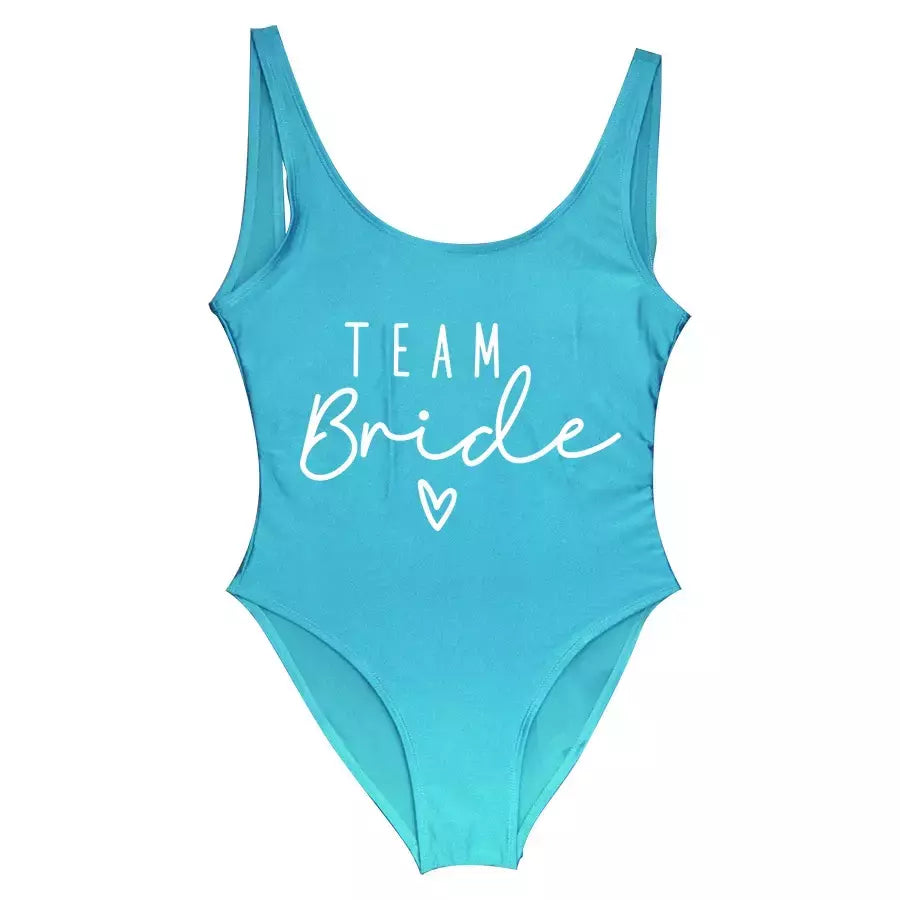 Fato de banho feminino com estampa dourada, squad, festa de solteira, moda praia verão, 1 pc, S a 3XL