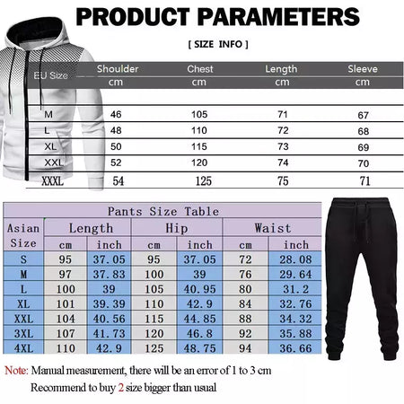 Conjuntos de moletom e calças com zíper masculino, roupa esportiva quente, roupa de treino casual masculina, suéter, outono, inverno, novo, 2022, 2 peças