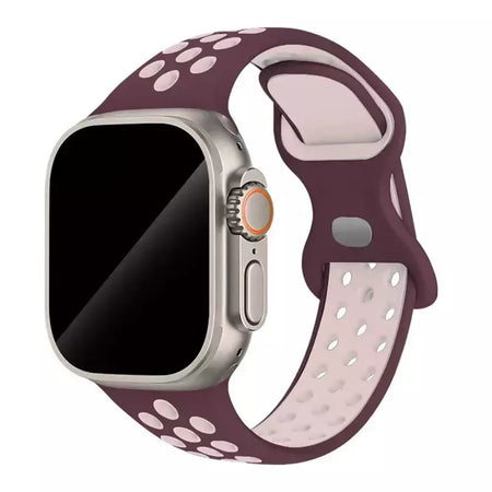 Correia Desportiva Respirável para Apple Watch, Band, Correa, iWatch Series 8, SE, 7, 6, 5, 9 Ultra, 44mm, 49mm, 45mm, 40mm, 41 milímetros, 38 milímetros, 42 milímetros