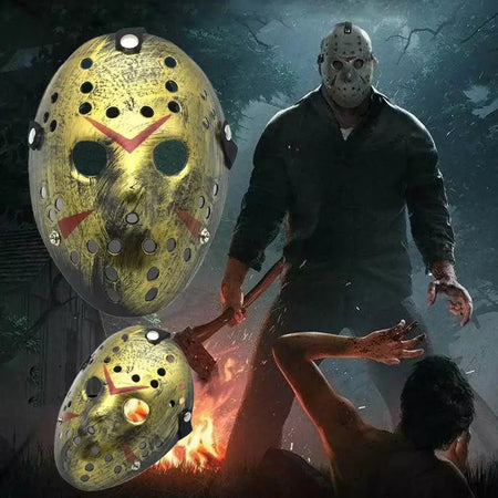 1 Pçs/lote Black Friday NO.13 Jason Máscara Voorhees Freddy Hockey Festival Festa Halloween Masquerade Máscaras Acessórios de Festa