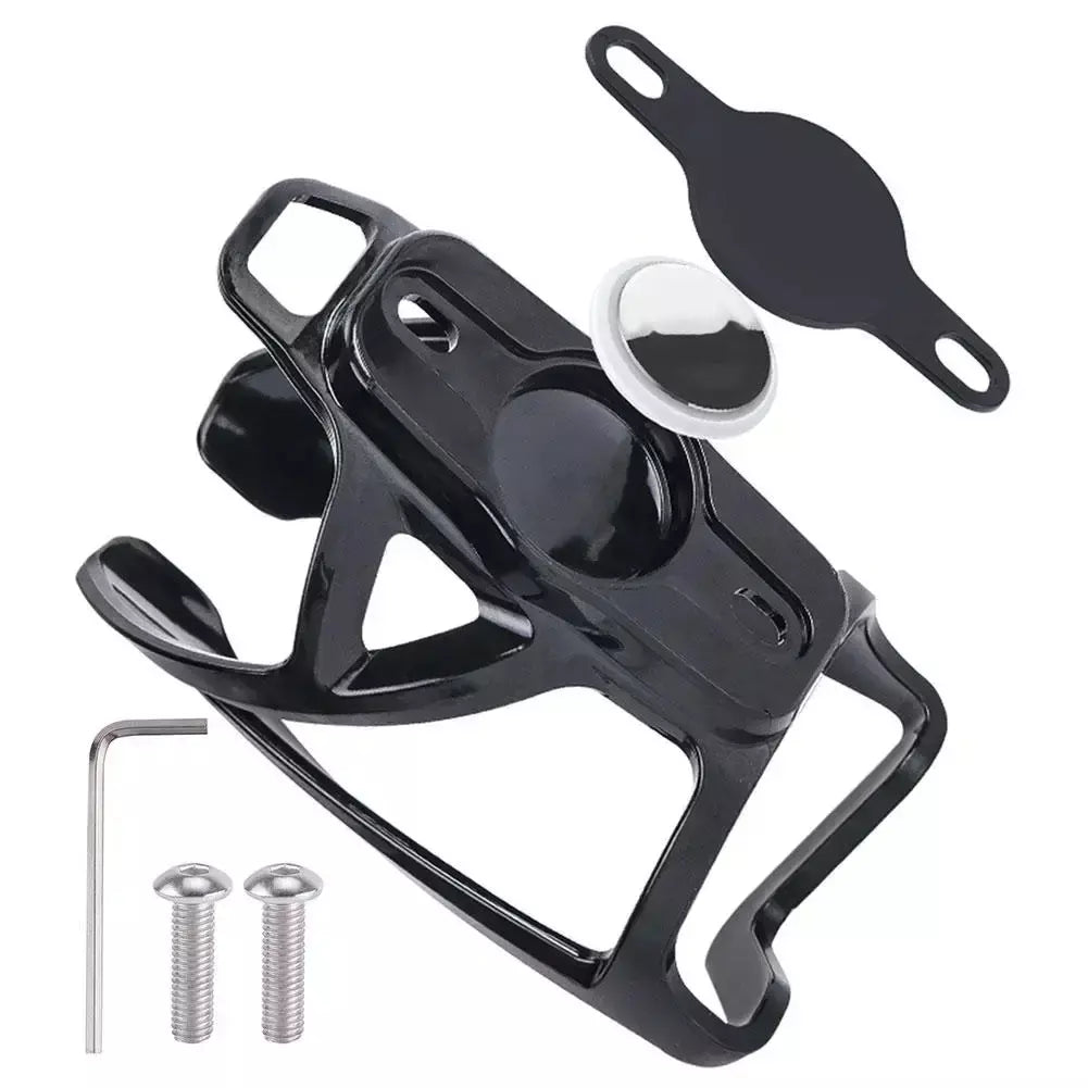 Para apple localizador de bicicleta chaleira suporte montagem de bicicleta de estrada garrafa gaiola anti-perdido caso de localização gps para airtag