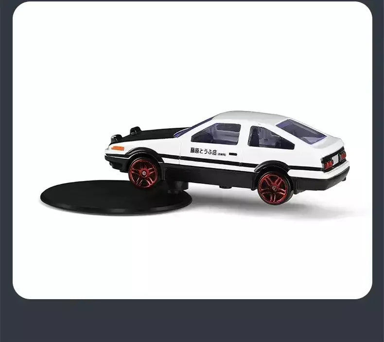 Balanço e deriva com o modelo de carro para ae86 decoração de carro liga fundida meninos brinquedos carros puxar para trás ornamentos de carro interior