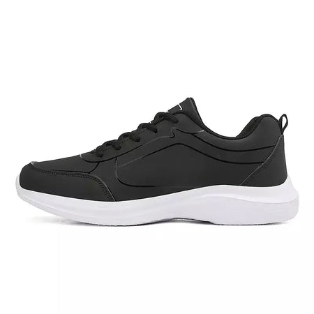 Novos homens tênis de corrida inverno quente masculino tênis antiderrapante respirável sapatos de caminhada rendas até sapatos casuais macios leves