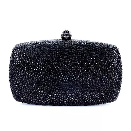 Bolsa noite strass para mulheres, bolsas de casamento, corrente de cristal, ouro, prata, pedras da noite, marrom, verde, pedras azuis