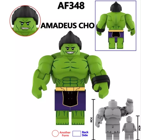 2025 novo filme de venda quente hulk herói personagem bloco de construção brinquedo clássico ação personagem bloco de construção brinquedo presente jogo de mesa