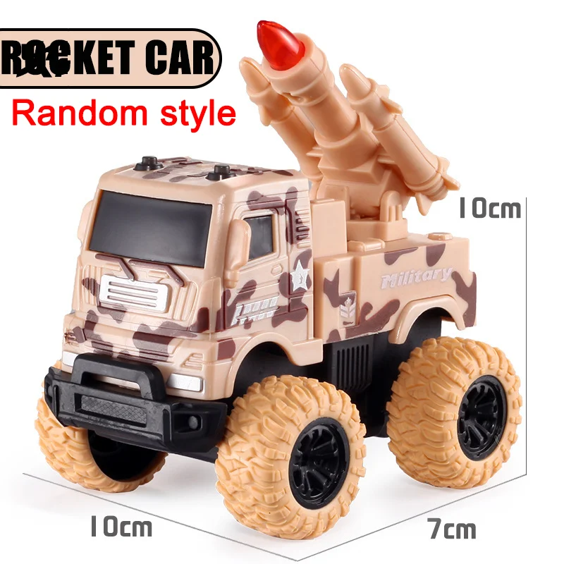 Puxar para trás carro de brinquedo rotação inercial carro de quatro rodas motriz veículo fora de estrada suv carro de corrida de energia brinquedo das crianças cargift