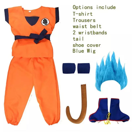 2025 traje cosplay goku super saiyan cosplay uomini adultos tute anime costumi di carnevale di halloween