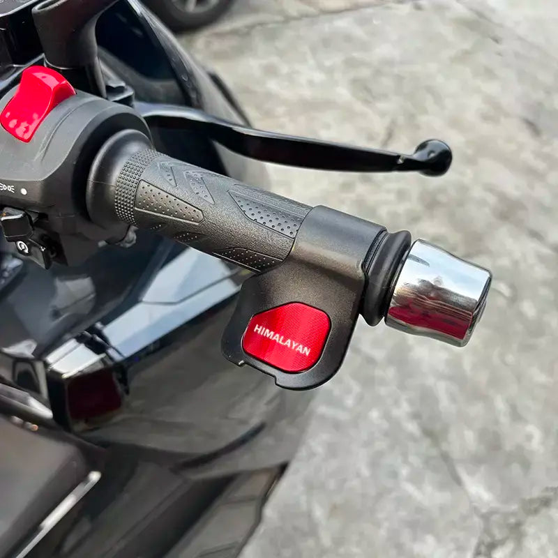Para royal enfield bala/meteor/clássico himalayan 400 411 guiador auxiliar clipe de acelerador poupança trabalho acessórios da motocicleta