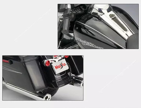 Maisto 1:12 Harley-Davidson 2015 Street Glide Liga Especial Modelo de Motocicleta Diecast Modelo de Motocicleta Clássica Presentes Colecionáveis