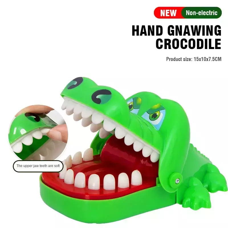 Crocodilo dentes brinquedos para crianças, Jacaré mordendo dedo, Jogos de dentista, Jokes Game of Luck Prank, Funny Holiday Party, Jogos de família