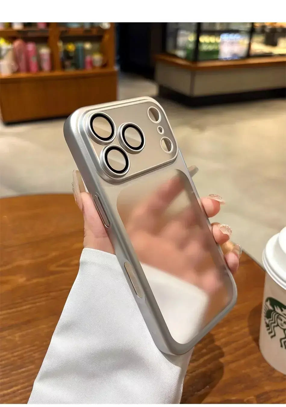 Mais recente laranja ultra fino fosco caso de telefone para iphone 17 pro max 17pro 17 com lente filme proteção à prova de choque duro pc capa