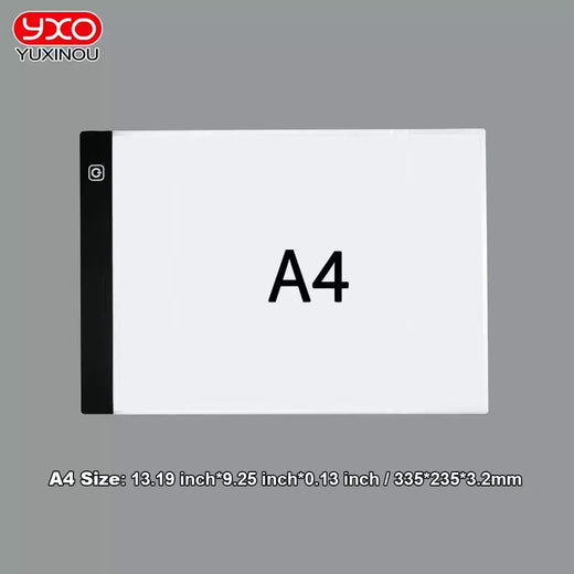 LED Desenho Copy Pad Board para Crianças, A5, A4, LCD Escrito Tablet, Brinquedo Infantil, Pintura, Educacional, Crianças, Presentes Criativos