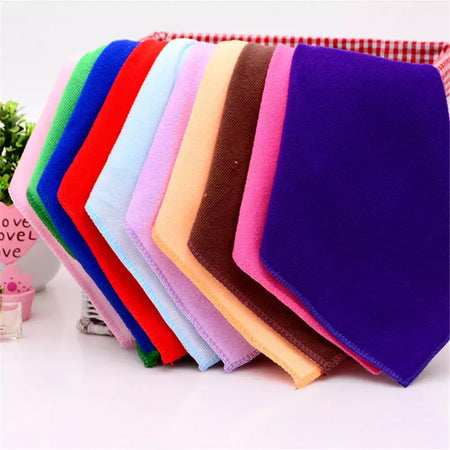 Pano De Mão De Cara De Algodão De Fibra Macia, Toalhetes De Banho Práticos, Pano De Mão De Praia, Acessórios De Banheiro De Casa, 10Pcs