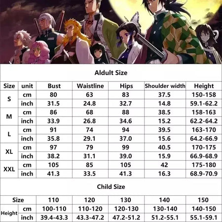 Anime rengoku kyojuro cosplay trajes trem mugen demônio slayer kimetsu não yaiba robe ternos para adultos crianças perucas cos outfit festa