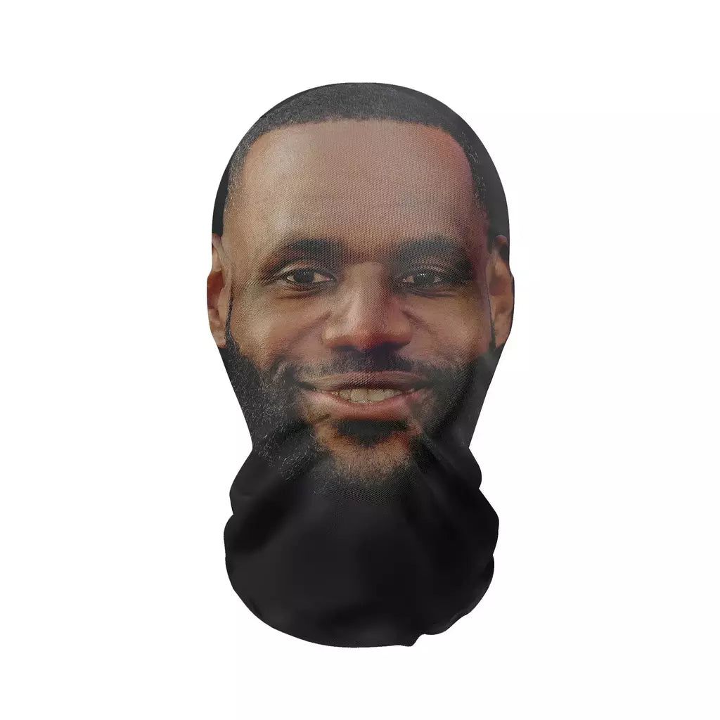 Máscara facial completa celebridade bola-jogo estrela máscara facial simulação kanye shiesty malha máscara para homens fontes de festa cosplay adereços novel