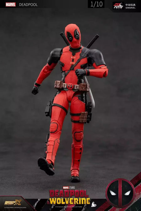 ZD Toys Deadpool & Wolverine Figuras de ação Deadpool Caixa Wolverine Coleção Figuras de ação para adultos Brinquedo infantil