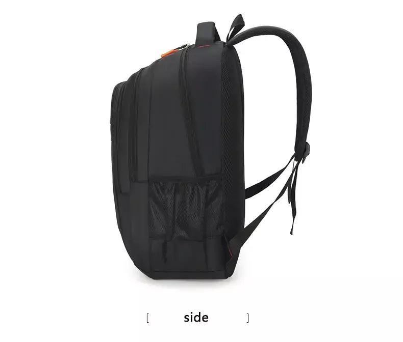 Mochila com zíper multicamadas, mochila de viagem de grande capacidade, mochila para homens e mulheres, mochila para computador de negócios, estudante b