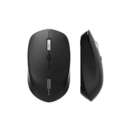 Mouse sem fio Lenovo Business Office Mouse silencioso Design ergonômico compatível com múltiplas plataformas Conexão 2,4g, fonte de alimentação de bateria seca de 1,5V, o produto não inclui baterias
