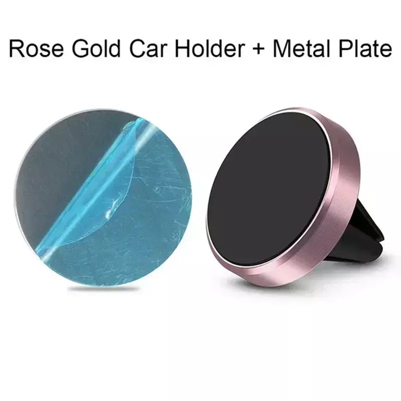 Suporte Do Telefone Do Carro Magnético, Rotatable 360 Cell Phone Stand, GPS, All Mobile Adaptação, Suporte para iPhone, Huawei