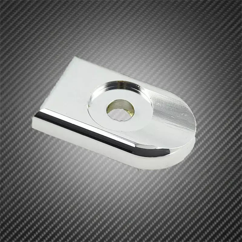 Universal motocicleta traseiro fender assento parafuso porca guia kit de montagem botão capa para harley dyna sportster xl touring flhr softail
