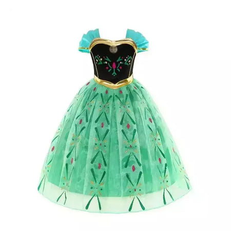 Elsa anna vestidos de princesa meninas malha lantejoulas vestido crianças cosplay neve rainha trajes halloween carnaval festa aniversário vestidos
