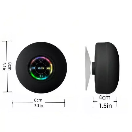 Alto-falante sem fio recarregável, bluetooth, com luz colorida, portátil, mini alto-falante para casa, acampamento ao ar livre