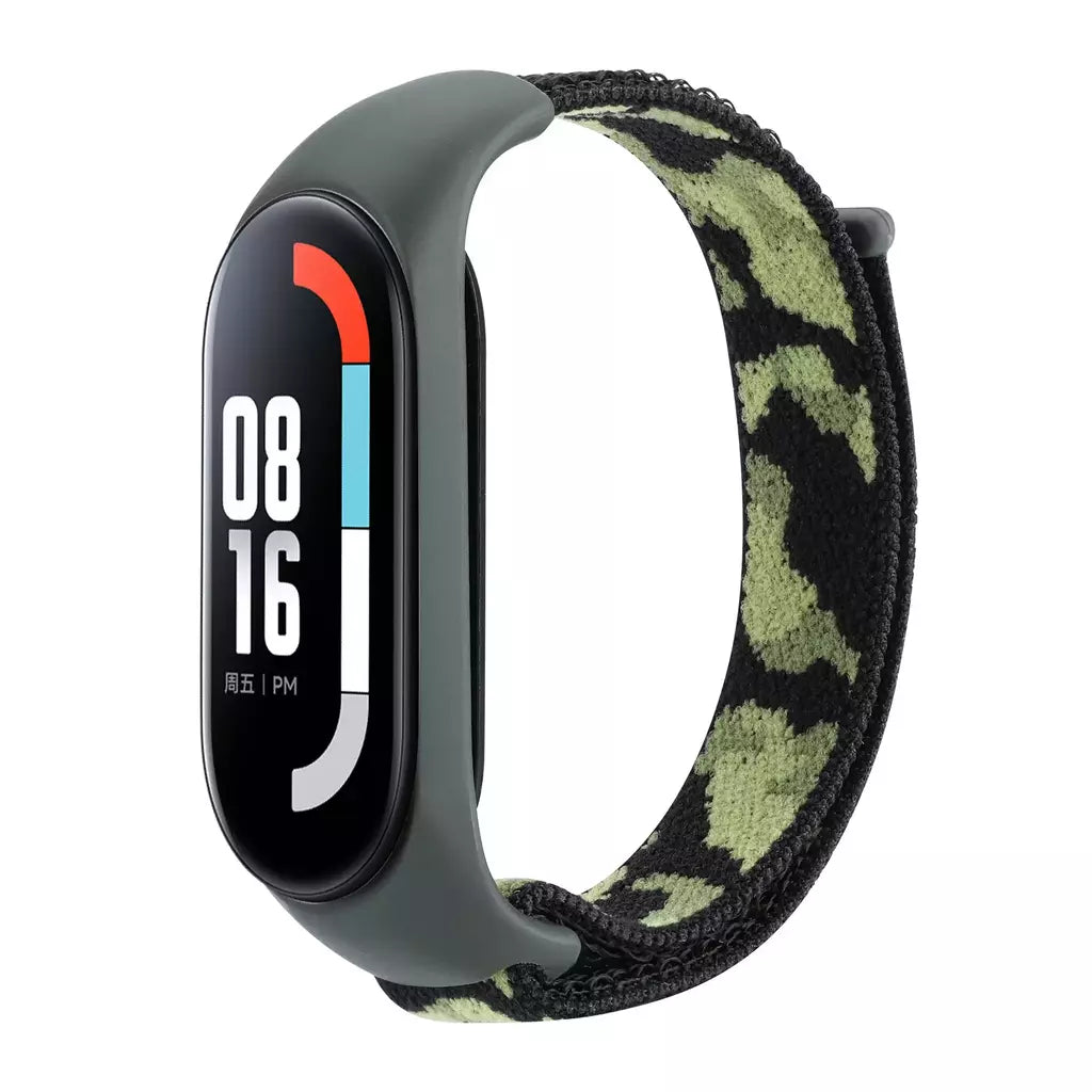 Correia de nylon para Xiaomi Mi Band, pulseira esportiva confortável, pulseira para Mi Band 7, 6, 5, 4, 3