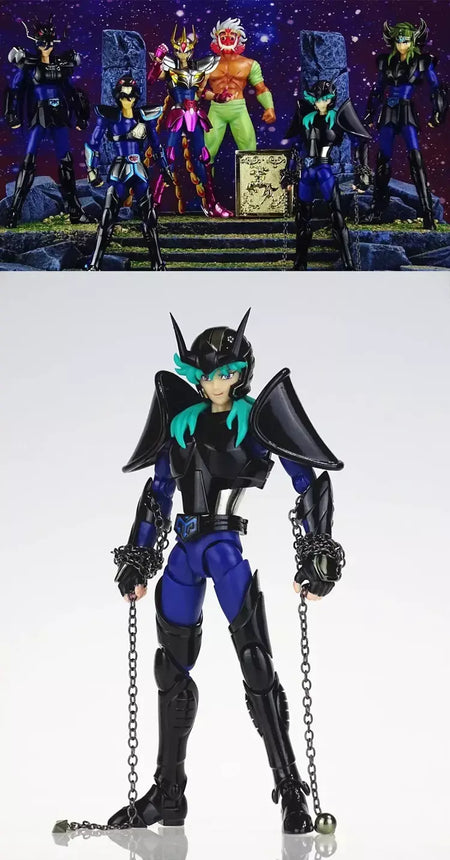 Grandes brinquedos gt saint seiya mito pano ex andromeda shun hyoga cygnus v1 25th bronze hades cavaleiros do zodíaco figura de ação em estoque