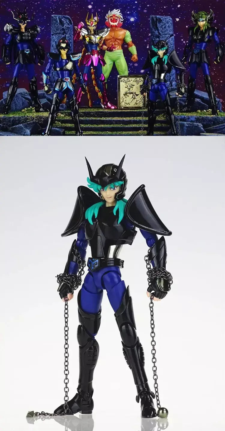 Grandes brinquedos gt saint seiya mito pano ex andromeda shun hyoga cygnus v1 25th bronze hades cavaleiros do zodíaco figura de ação em estoque