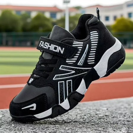 Crianças meninos sapatos escola esportes moda couro para crianças tênis casuais menino correndo andando sapato ao ar livre