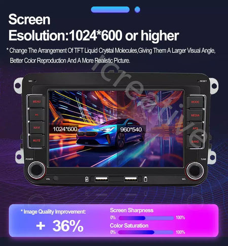 2din rádio do carro android para volkswagen golf 5 6 polo passat b6 b7 cc skoda jetta universal multimídia carplay wifi navegação gps