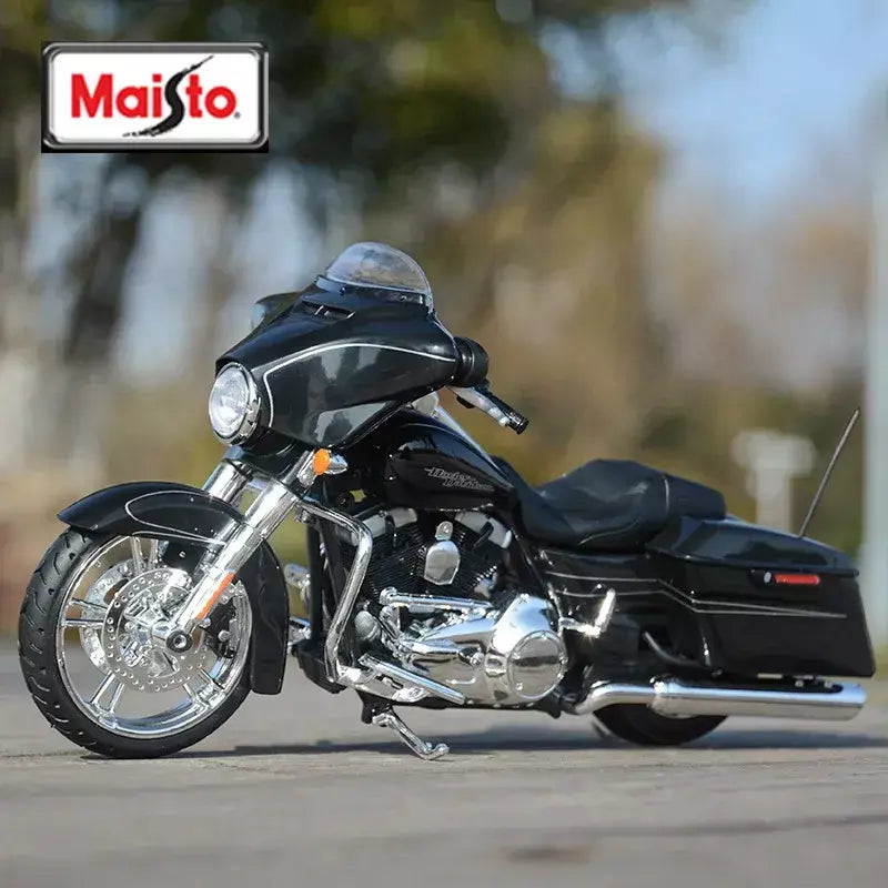 Maisto 1:12 Harley-Davidson 2015 Street Glide Liga Especial Modelo de Motocicleta Diecast Modelo de Motocicleta Clássica Presentes Colecionáveis