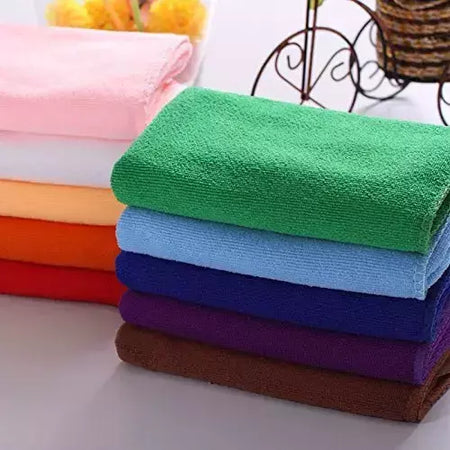 Pano De Mão De Cara De Algodão De Fibra Macia, Toalhetes De Banho Práticos, Pano De Mão De Praia, Acessórios De Banheiro De Casa, 10Pcs