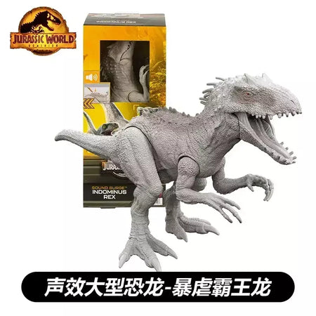 Figura de ação jurássica do dinossauro do mundo para crianças, brinquedos originais para meninos, Tiranossauro Rex, Tiranossauro Rex, Giganotossauro, Figura Anime