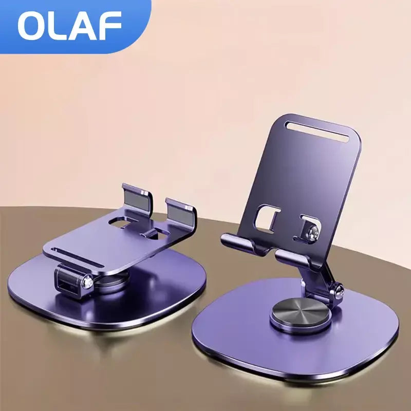 Suporte giratório para celular Olaf Suporte de mesa para iPad Samsung iPhone 15 14 13 Suporte móvel