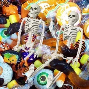 Esqueleto de forma humana de halloween de 40cm, esqueleto acessível, ossos de forma humana, decorações de herror de halloween, adereços de terror de casa assombrada
