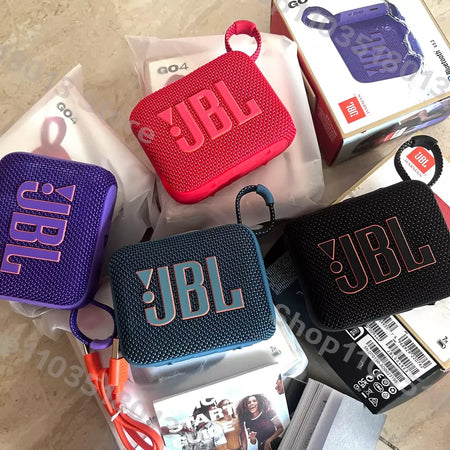 Original jbl go 4 sem fio bluetooth alto-falante portátil à prova dwaterproof água alto-falantes ao ar livre esportes jbl go4 bluetooth 5.3