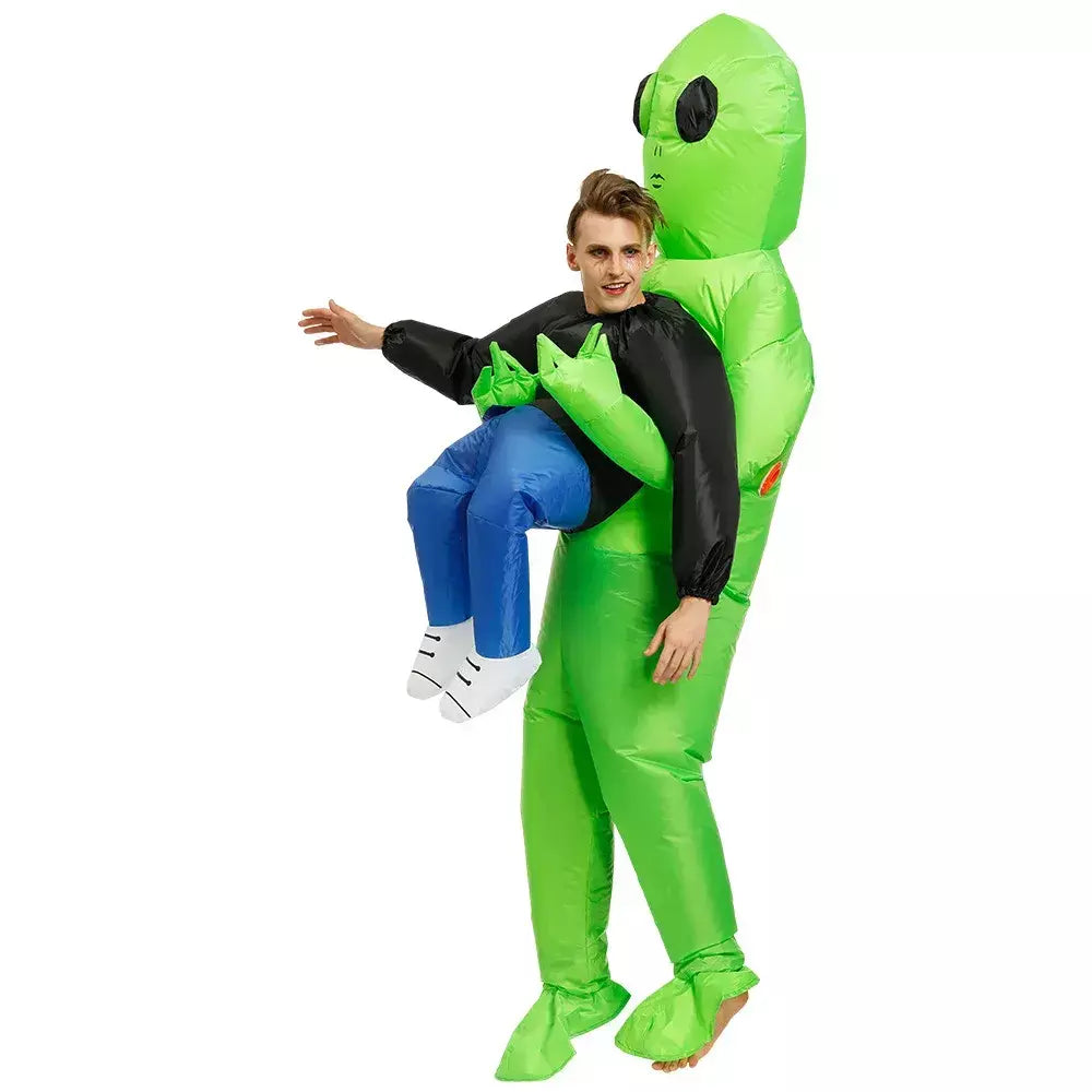 Et-alientais traje inflável monstro assustador cosplay para crianças adultas ação de graças festa de natal festival palco crianças roupas