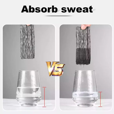 Elastic Absorbent Sports Headband para homens e mulheres, bandagem de cabelo, suor, corrida, fitness, ciclismo, corrida, tênis, ioga, academia