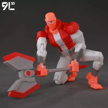 9l3d impresso invincible menino lucky13 manequim13 conquistar lex allen super-heróis anime brinquedos figuras de ação manequim modelo ornamentos