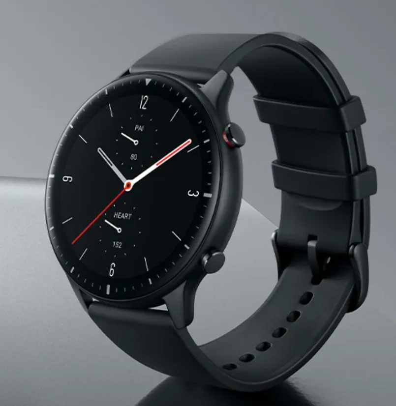 Amazfit-Smartwatch GTR 2, controle 5ATM, monitoramento do sono, duração da bateria 14 dias, relógio inteligente para Android, iOS, 99% novo, original