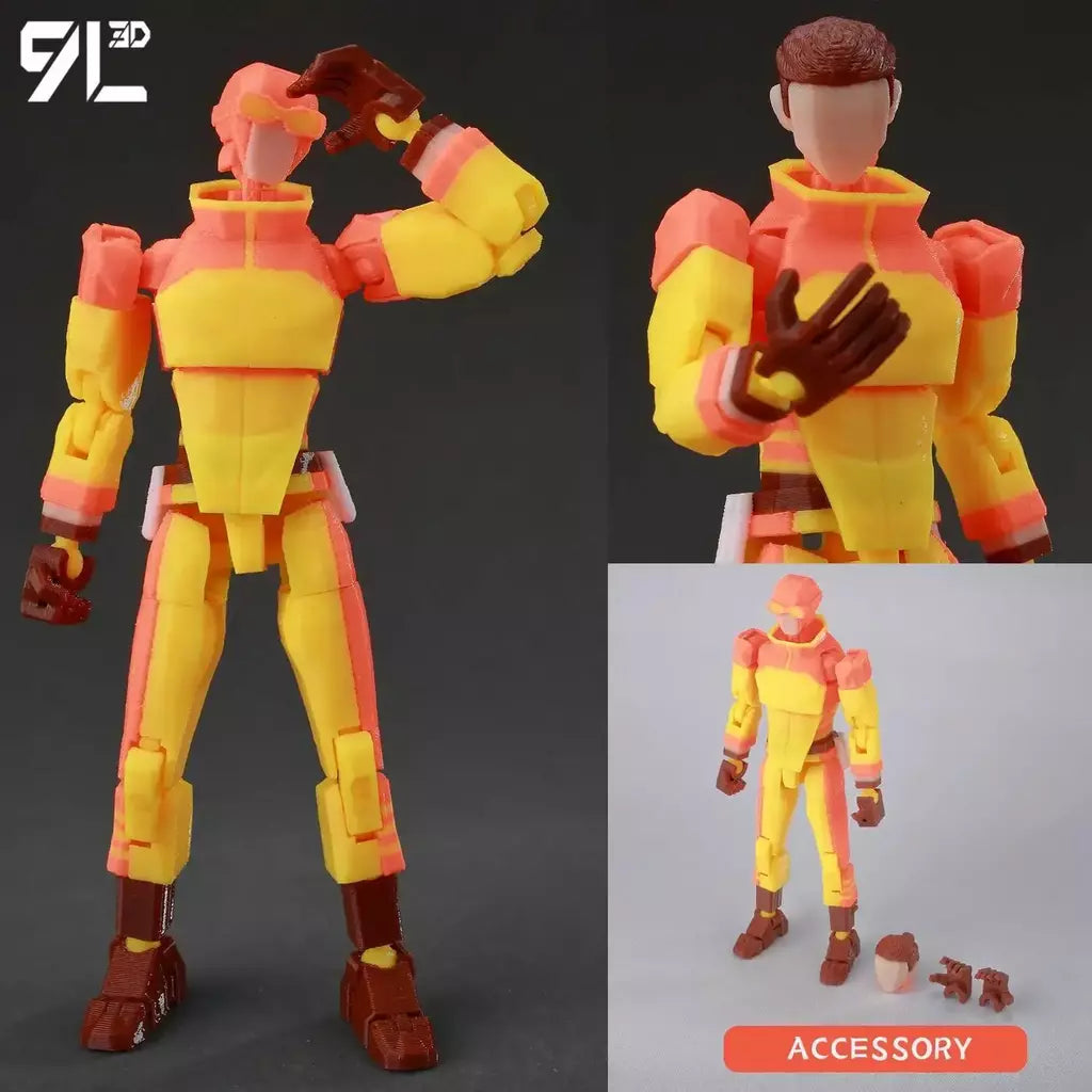 9l3d impresso invincible menino lucky13 manequim13 conquistar lex allen super-heróis anime brinquedos figuras de ação manequim modelo ornamentos