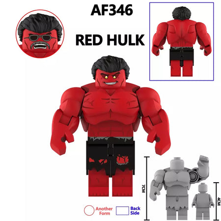 2025 novo filme de venda quente hulk herói personagem bloco de construção brinquedo clássico ação personagem bloco de construção brinquedo presente jogo de mesa