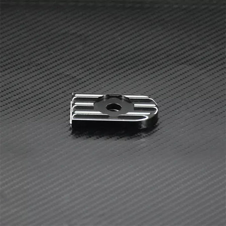 Universal motocicleta traseiro fender assento parafuso porca guia kit de montagem botão capa para harley dyna sportster xl touring flhr softail
