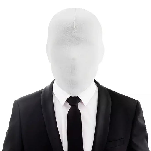 Máscara de spandex de rosto inteiro unissex, máscara de Halloween fantasia personagem escuro cosplay festa de máscaras fobia social proteção de privacidade
