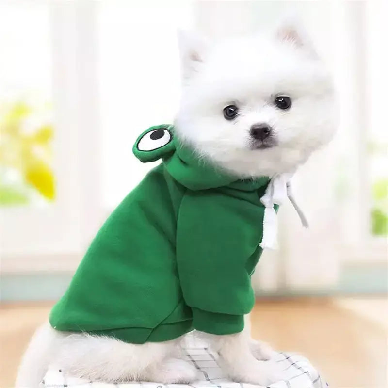 Animal de estimação com capuz roupas para cães bulldog frances aparelhos para pequeno cão traje casaco jaquetas vestuário inverno ropa para perros acessórios