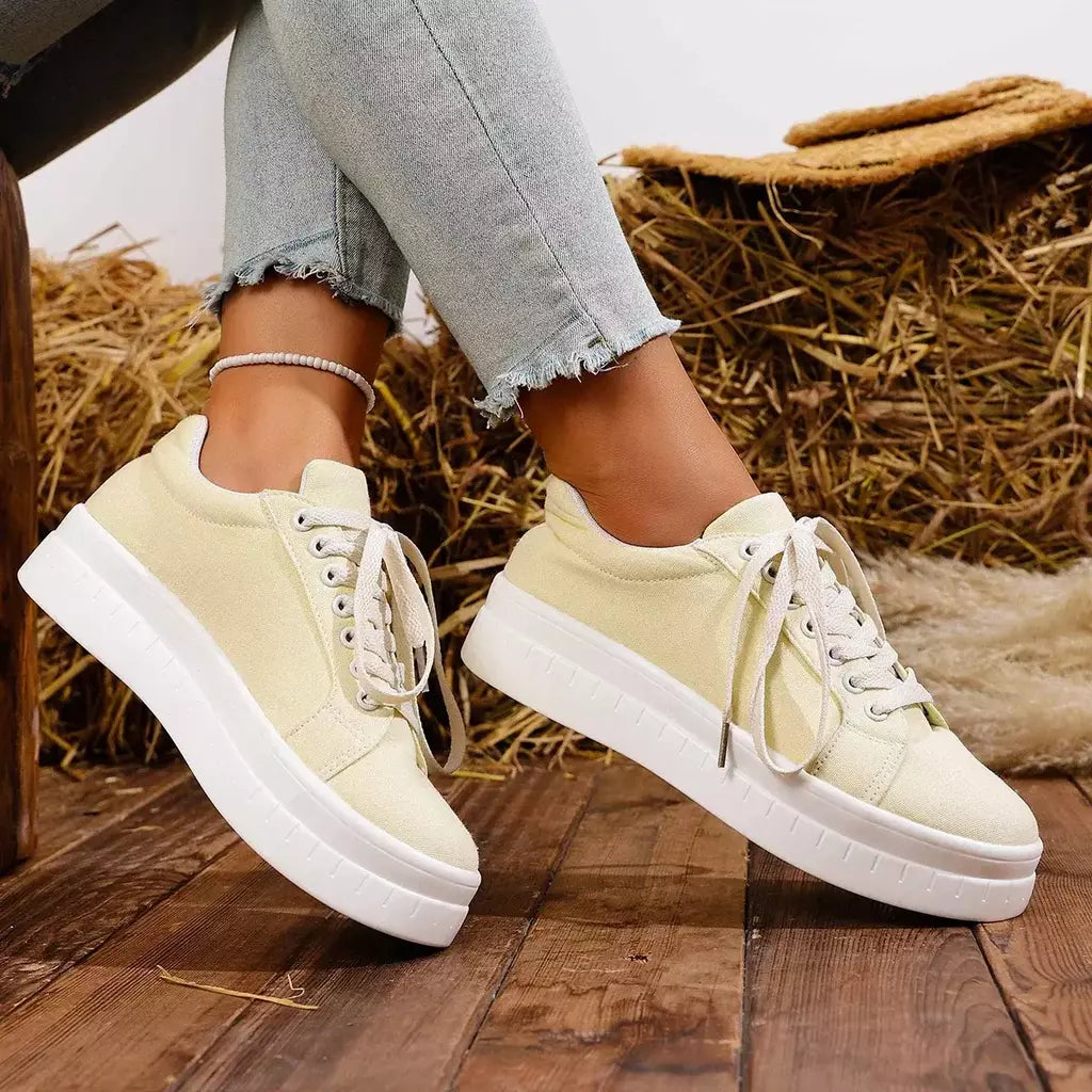 Mulheres tênis 2025 nova moda sapatos casuais femme verão designer tênis feminino rendas até plataforma tênis esporte sapatos femininos