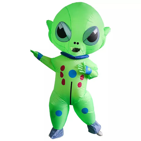 Adulto et alienígena traje inflável engraçado ternos extravagantes vestido morte fantasma purim halloween carnaval anime festa cosplay trajes